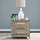 Brentwood 3 Drawer Nightstand w/ Charging Station image