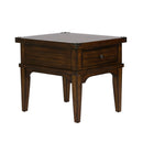 Aspen Skies End Table in Russet Brown image