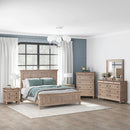 Rustic Traditions Panel Bed, Dresser & Mirror, Chest, Night Stand image