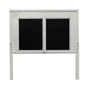 Reflections Queen Uph Panel HB w/ Lights