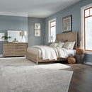 Brentwood King Panel Bed, Dresser & Mirror image