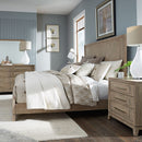 Brentwood King Panel Bed, Dresser & Mirror, Night Stand