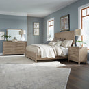 Brentwood Queen Panel Bed, Dresser & Mirror, Night Stand image