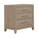Brentwood 3 Drawer Nightstand w/ Charging Station