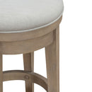 Brentwood Uph Swivel Console Stool