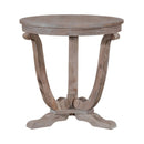 Greystone Mill End Table in Stone White image