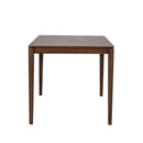 Space Saver Rectangular Leg Table in Satin Walnut image