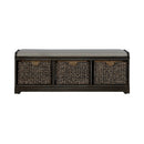 Mill Creek Wall Bench in Peppercorn