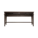 Liberty Furniture Mill Creek Console Bar Table in Peppercorn
