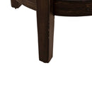 Mill Creek Console Swivel Stool in Peppercorn