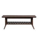 Ventura Blvd Rectangular Cocktail Table in Bronze
