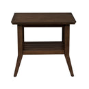 Ventura Blvd Rectangular End Table in Bronze