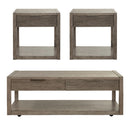 Bartlett Field 3 Piece Set (1-Cocktail 2-End Tables)