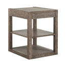 Liberty Furniture Bartlett Field Chairside Table in Dusty Taupe image