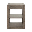 Bartlett Field Chairside Table in Dusty Taupe image