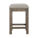Liberty Furniture Bartlett Field Upholstered Console Stool in Dusty Taupe