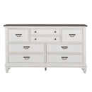 Allyson Park Drawer Dresser in Wirebrushed White image