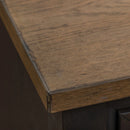 Americana Farmhouse 2 Drawer Nightstand in Black image