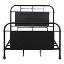Vintage Series Metal Bed in Black image