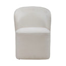 Accent Dining Accent Dining Chair w/ Casters - Ivory image