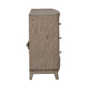 Avalon 6 Drawer Dresser in Burnished Beige