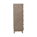 Avalon 5 Drawer Chest in Burnished Beige