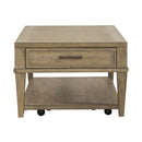 Liberty Furniture Devonshire Cocktail Table in Weathered Sandstone