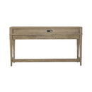 Liberty Furniture Devonshire Console Bar Table in Weathered Sandstone
