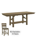 Brook Bay Opt 5 Piece Gathering Table Set image