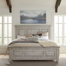 Heartland King Panel Bed, Dresser & Mirror, Night Stand