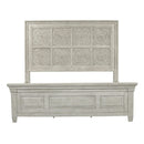 Heartland King Opt Panel Bed, Dresser & Mirror, Night Stand