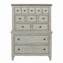 Heartland Queen Panel Bed, Dresser & Mirror, Chest, Night Stand