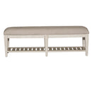 Heartland Bed Bench in Antique White