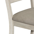 Liberty Furniture Heartland Ladder Back Side Chair (Set of 2) in Antique White