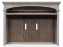 Liberty Heartland 66" Entertainment TV Stand with Hutch in Antique White