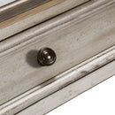 Heartland Rect Ceiling Tile Cocktail Table in Antique White