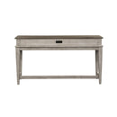 Heartland Console Bar Table in Antique White