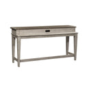 Heartland Console Bar Table in Antique White image