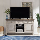 Liberty Heartland 66" Tile TV Console in Antique White