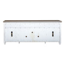 Liberty Heartland 76" Tile TV Console in Antique White