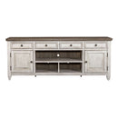 Liberty Heartland 76" Tile TV Console in Antique White