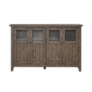 Midland Falls Buffet in Rustic Brown