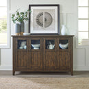 Liberty Furniture Midland Falls Buffet in Rustic Brown image