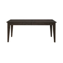 Midland Falls Rectangular Leg Table in ustic Brown