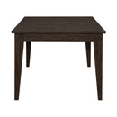 Midland Falls Rectangular Leg Table in ustic Brown