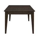 Midland Falls Rectangular Leg Table in ustic Brown