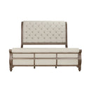 Americana Farmhouse Sleigh Bed image