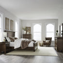 Rustic Traditions King California Panel Bed, Dresser & Mirror, Chest, Night Stand image