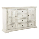Big Valley 2 Door 6 Drawer Dresser image