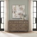 Hickory Grove 8 Drawer Dresser image